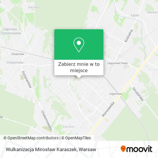 Mapa Wulkanizacja Mirosław Karaszek