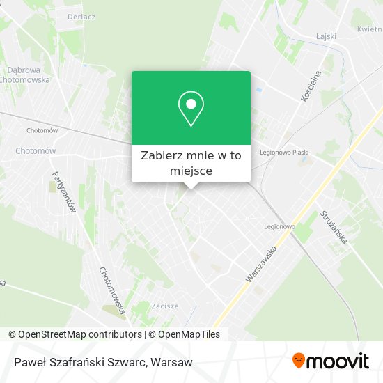 Mapa Paweł Szafrański Szwarc