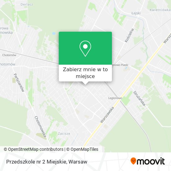 Mapa Przedszkole nr 2 Miejskie