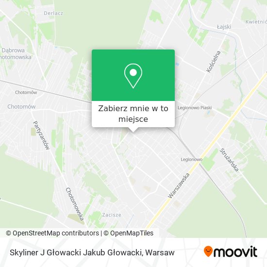 Mapa Skyliner J Głowacki Jakub Głowacki