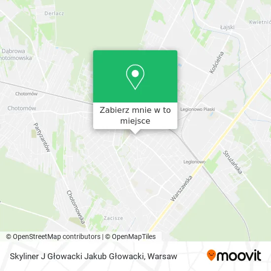 Mapa Skyliner J Głowacki Jakub Głowacki