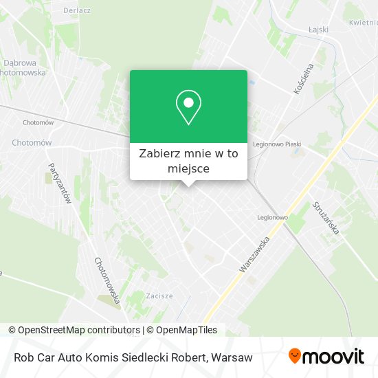 Mapa Rob Car Auto Komis Siedlecki Robert