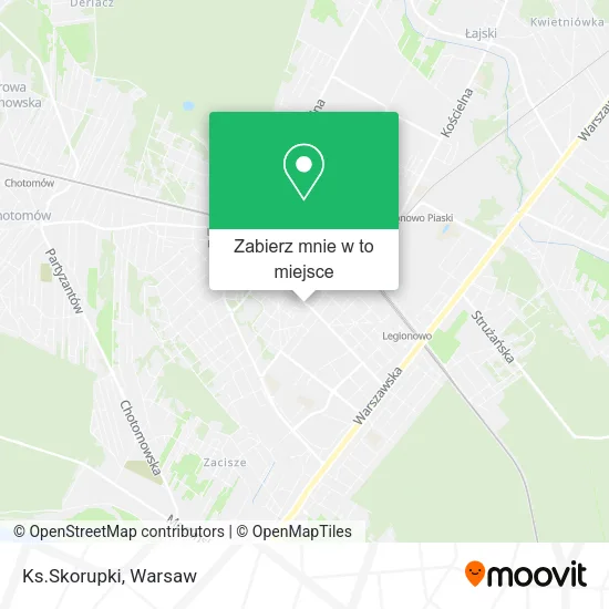 Mapa Ks.Skorupki