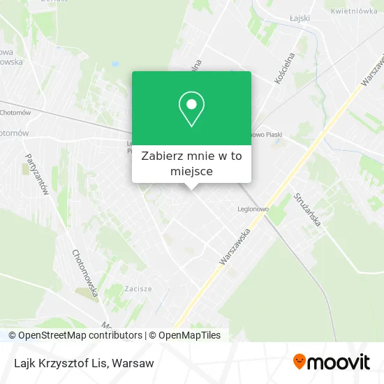 Mapa Lajk Krzysztof Lis