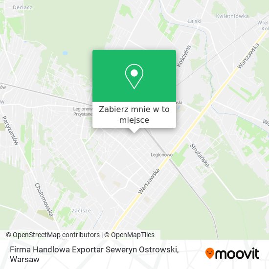 Mapa Firma Handlowa Exportar Seweryn Ostrowski