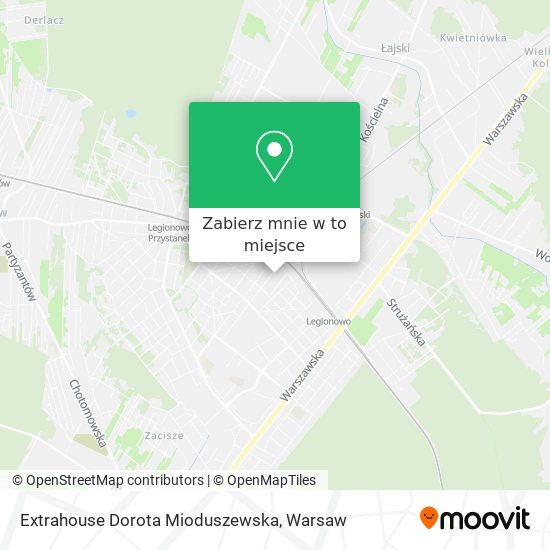 Mapa Extrahouse Dorota Mioduszewska