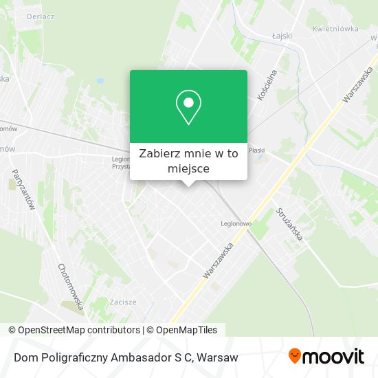 Mapa Dom Poligraficzny Ambasador S C