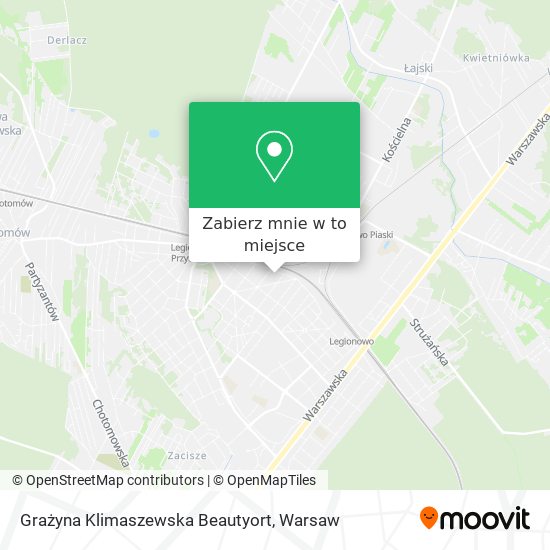 Mapa Grażyna Klimaszewska Beautyort