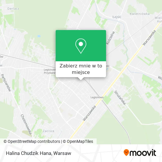 Mapa Halina Chudzik Hana