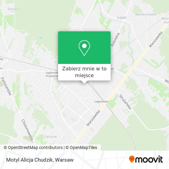 Mapa Motyl Alicja Chudzik