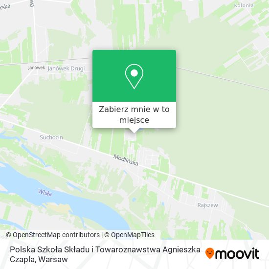 Mapa Polska Szkoła Składu i Towaroznawstwa Agnieszka Czapla