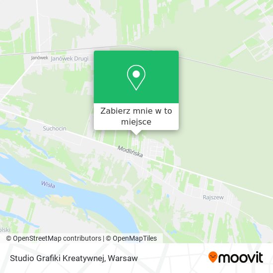 Mapa Studio Grafiki Kreatywnej