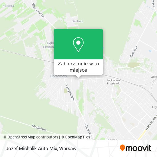 Mapa Józef Michalik Auto Mix