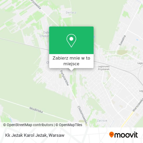 Mapa Kk Jeżak Karol Jeżak