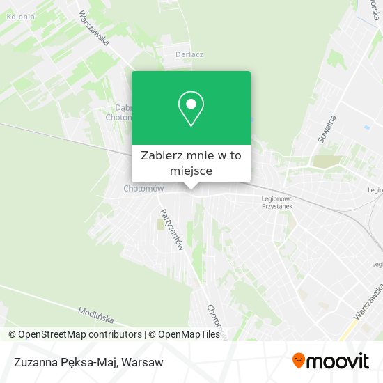 Mapa Zuzanna Pęksa-Maj