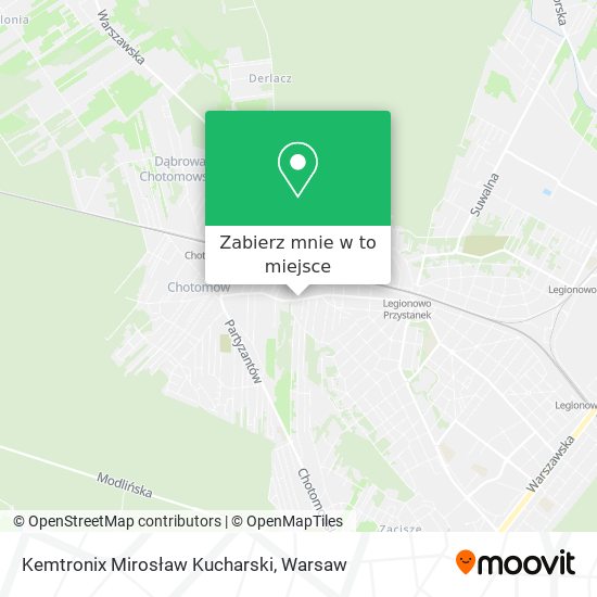 Mapa Kemtronix Mirosław Kucharski