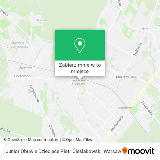 Mapa Junior Obuwie Dziecięce Piotr Cieślakowski