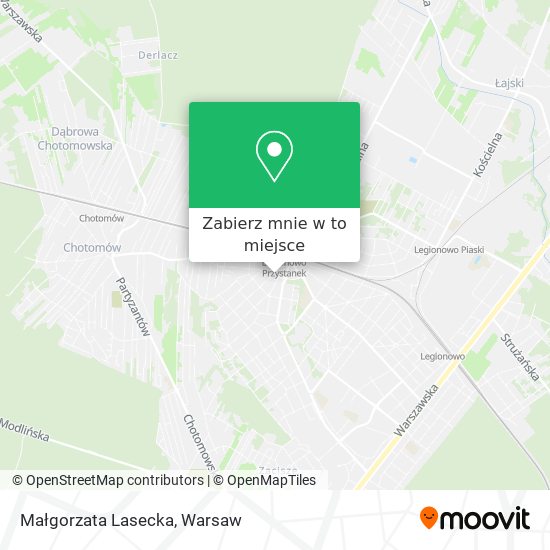 Mapa Małgorzata Lasecka