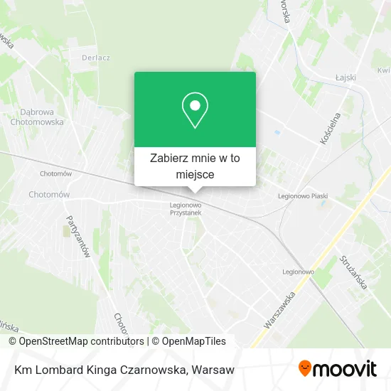 Mapa Km Lombard Kinga Czarnowska