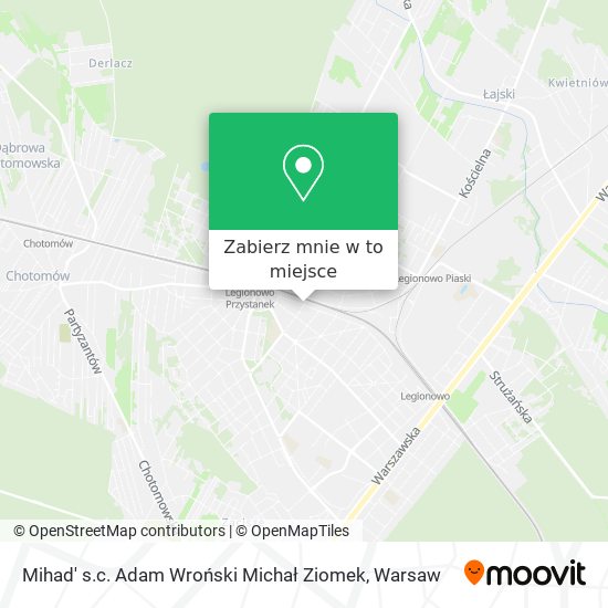 Mapa Mihad' s.c. Adam Wroński Michał Ziomek