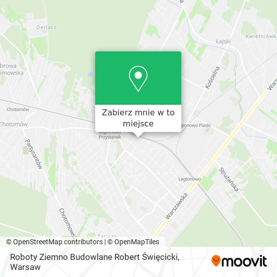 Mapa Roboty Ziemno Budowlane Robert Święcicki