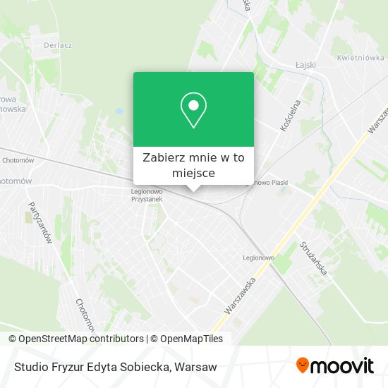 Mapa Studio Fryzur Edyta Sobiecka