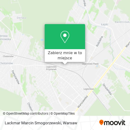 Mapa Lackmar Marcin Smogorzewski