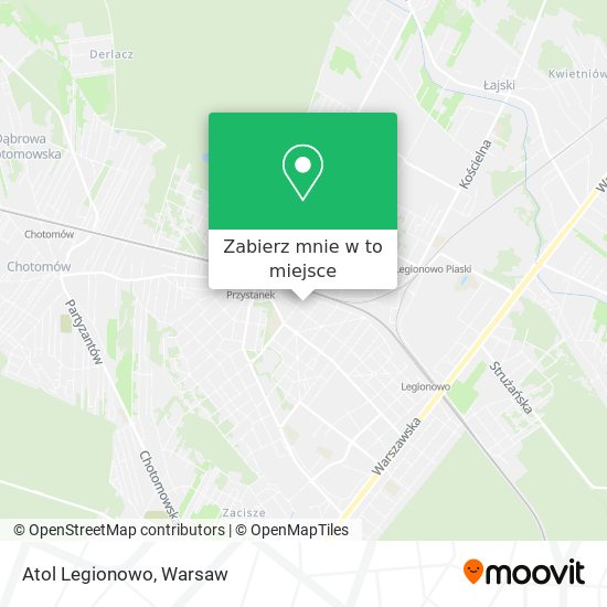 Mapa Atol Legionowo