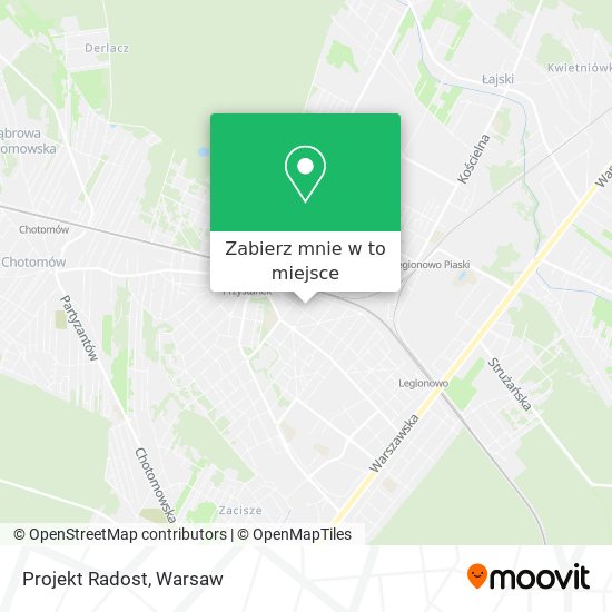 Mapa Projekt Radost