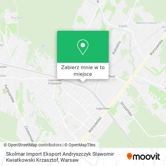 Mapa Skolmar Import Eksport Andryszczyk Sławomir Kwiatkowski Krzasztof