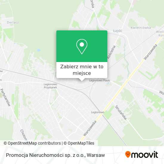 Mapa Promocja Nieruchomości sp. z o.o.