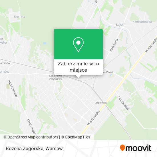 Mapa Bożena Zagórska