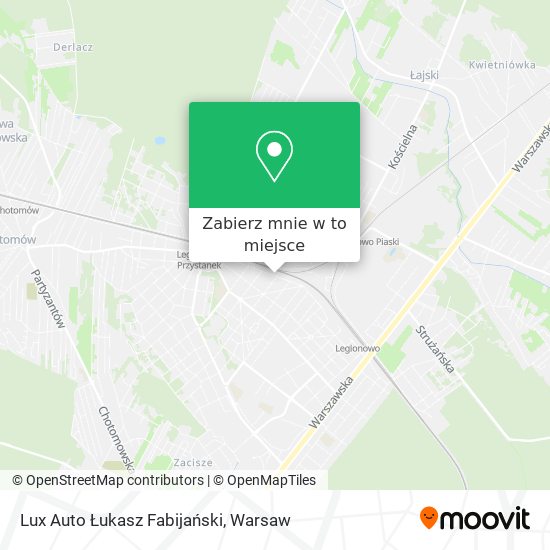 Mapa Lux Auto Łukasz Fabijański