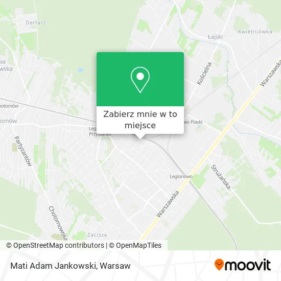 Mapa Mati Adam Jankowski