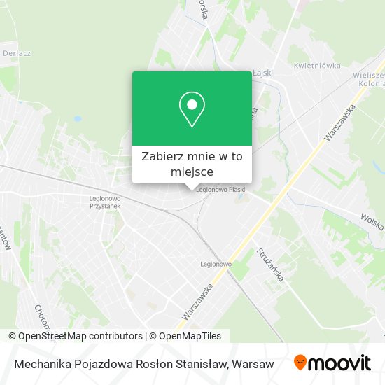 Mapa Mechanika Pojazdowa Rosłon Stanisław