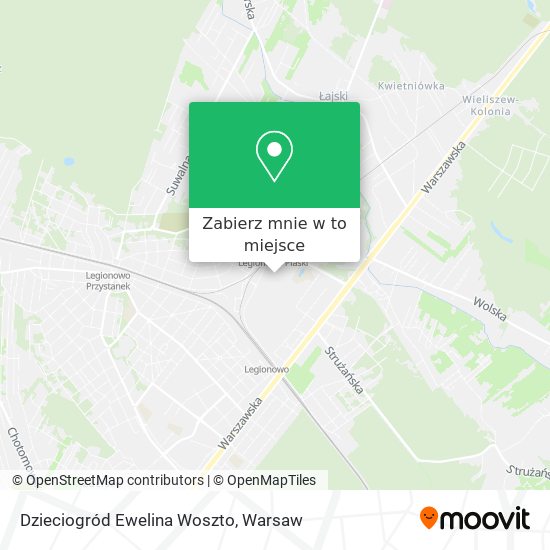 Mapa Dzieciogród Ewelina Woszto