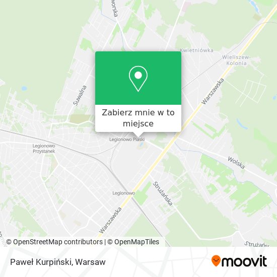 Mapa Paweł Kurpiński