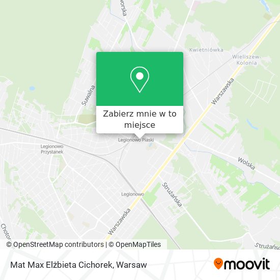 Mapa Mat Max Elżbieta Cichorek