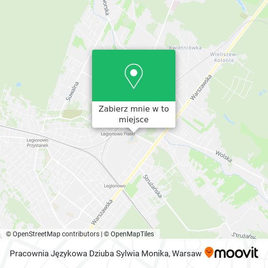 Mapa Pracownia Językowa Dziuba Sylwia Monika