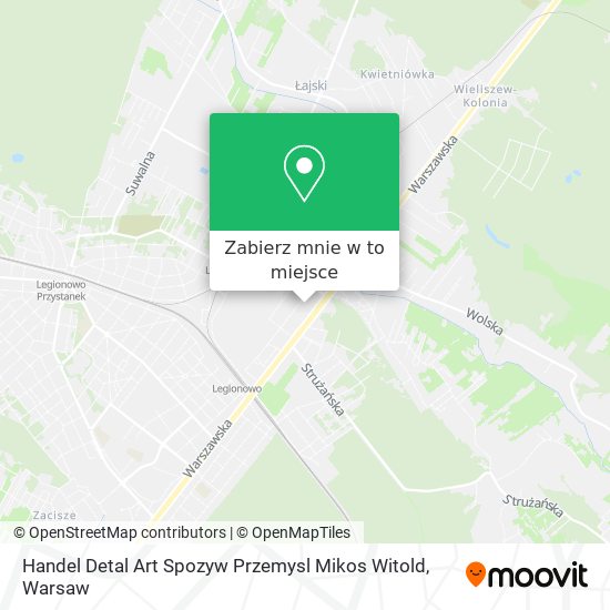 Mapa Handel Detal Art Spozyw Przemysl Mikos Witold