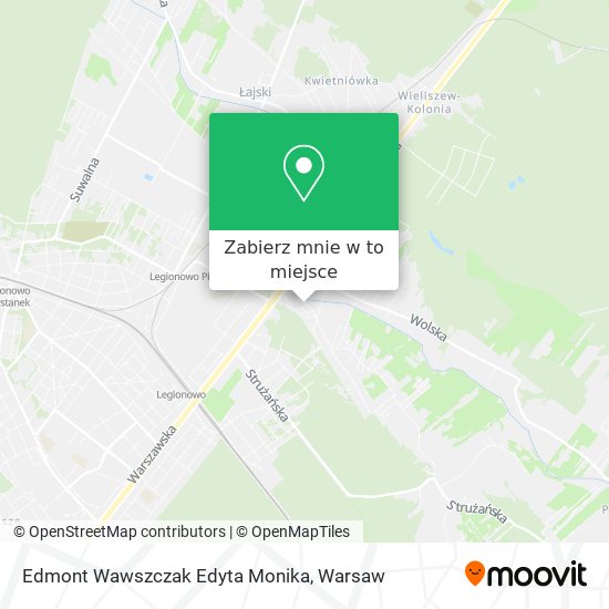 Mapa Edmont Wawszczak Edyta Monika