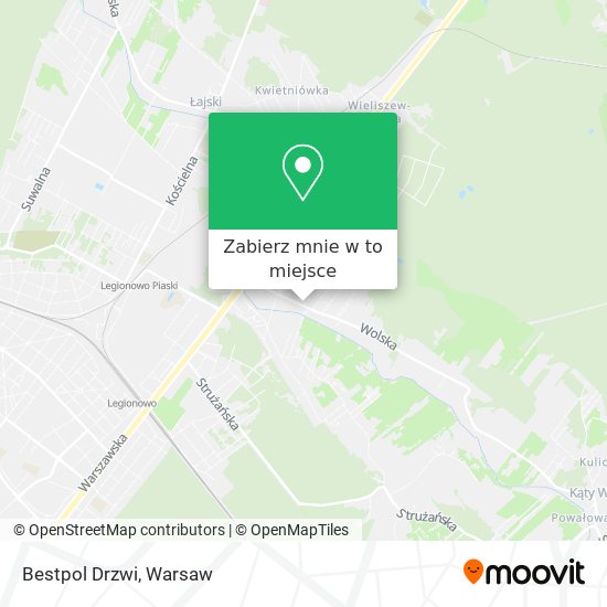 Mapa Bestpol Drzwi