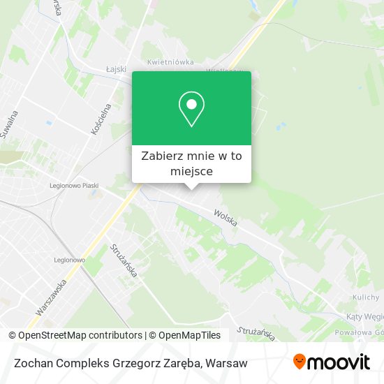 Mapa Zochan Compleks Grzegorz Zaręba