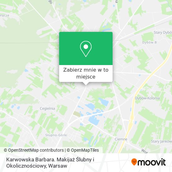 Mapa Karwowska Barbara. Makijaż Ślubny i Okolicznościowy