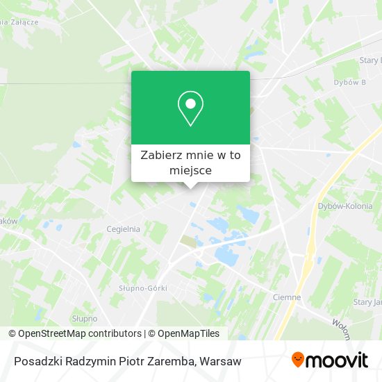 Mapa Posadzki Radzymin Piotr Zaremba