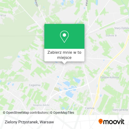 Mapa Zielony Przystanek