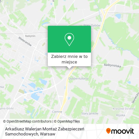 Mapa Arkadiusz Walerjan Montaż Zabezpieczeń Samochodowych