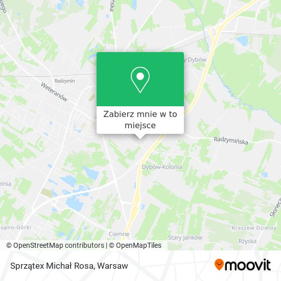 Mapa Sprzątex Michał Rosa