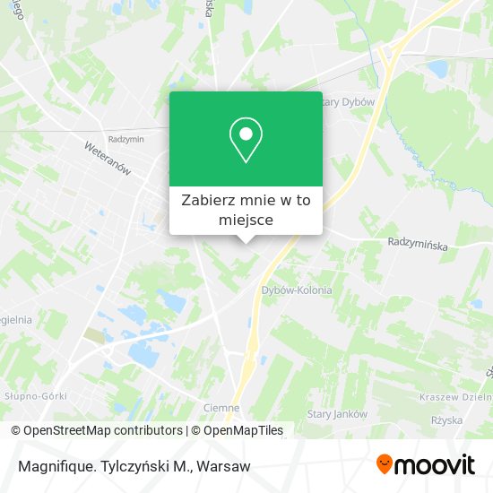 Mapa Magnifique. Tylczyński M.