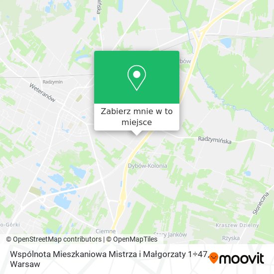 Mapa Wspólnota Mieszkaniowa Mistrza i Małgorzaty 1÷47